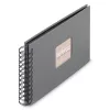 Hama 00009839 fotoalbumas pilkas 50 lapų 10x15 spiralinis įrišimas