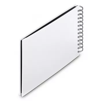 Hama 00009845 fotoalbumas baltas 50 lapų 10x15 spiralinis įrišimas
