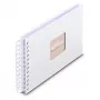 Hama 00009842 fotoalbumas baltas 50 lapų 10x15 spiralinis įrišimas