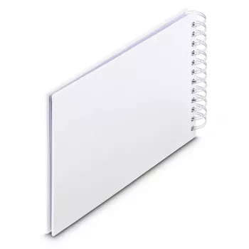 Hama 00009842 fotoalbumas baltas 50 lapų 10x15 spiralinis įrišimas