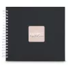 Hama 00009831 nuotraukų albumas juodas 50 lapų 10x15 spiralinis įrišimas