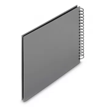 Hama 00009840 fotoalbumas pilkas 100 lapų 10 x 15 spiralinis įrišimas