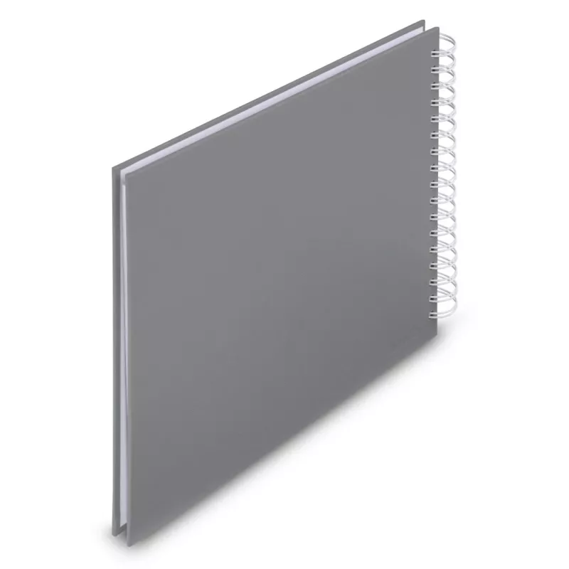 Hama 00009837 nuotraukų albumas pilkas 50 lapų 10x15 spiralinis įrišimas