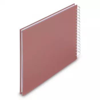 Hama 00009855 nuotraukų albumas Terracotta 50 lapų 10x15 cm spiralinis įrišimas