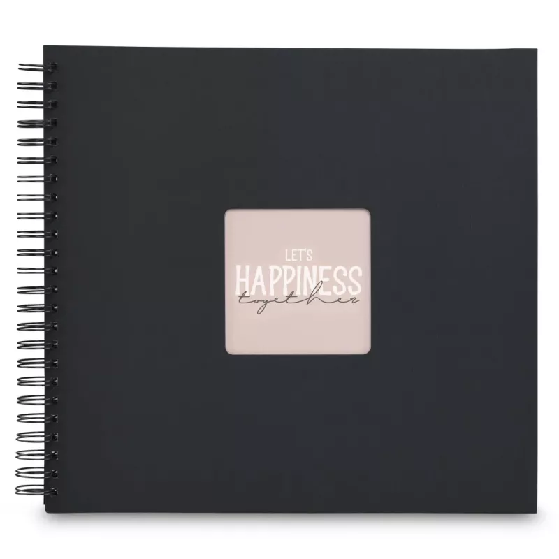 Hama 00009835 nuotraukų albumas juodas 300 lapų 10x15 spiralinis įrišimas