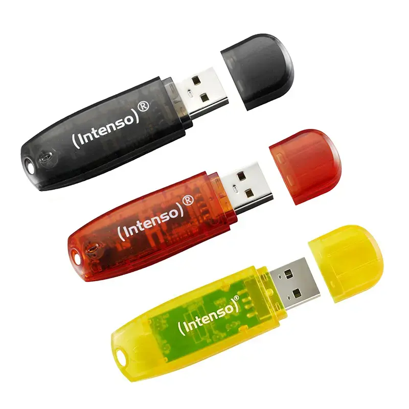 USB atmintukas Intenso 8GB USB-A 2.0 Rainbow Line