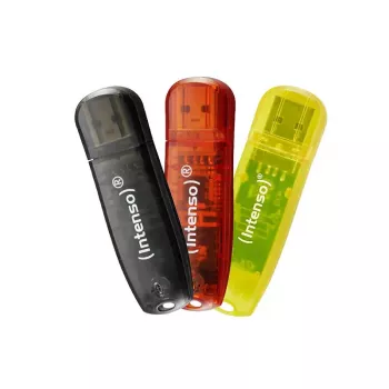 USB atmintukas Intenso 8GB USB-A 2.0 Rainbow Line