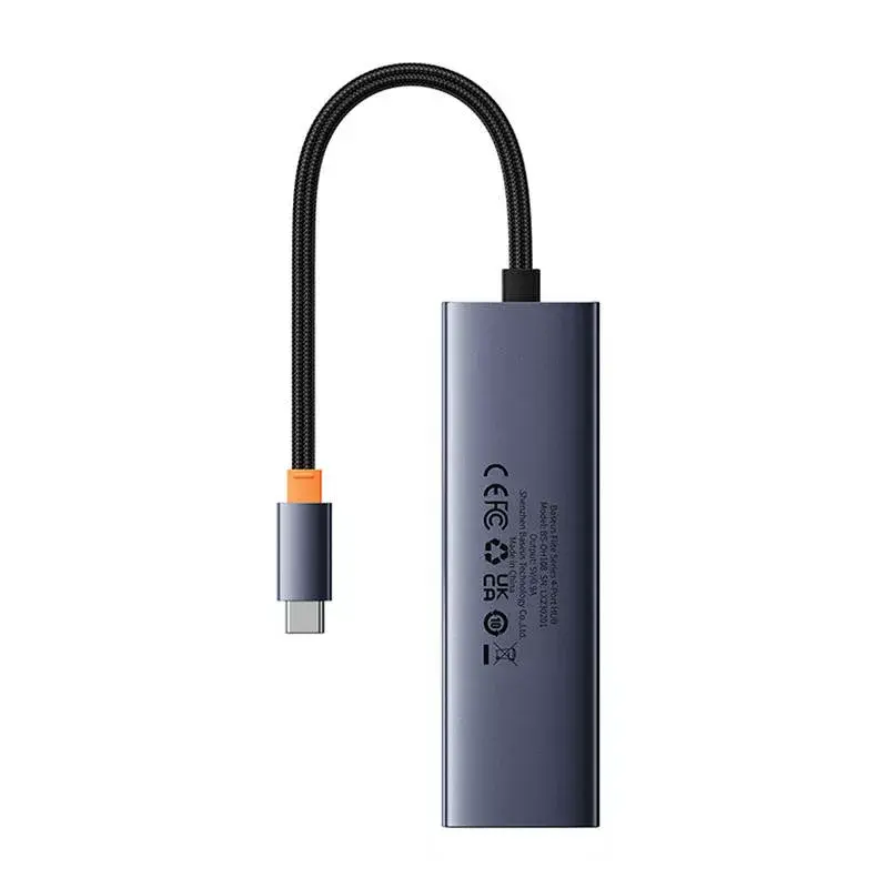 Baseus 4in1 UltraJoy USB-C į USB 3.0 pilkas kabelis