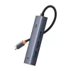 Baseus 4in1 UltraJoy USB-C į USB 3.0 pilkas kabelis
