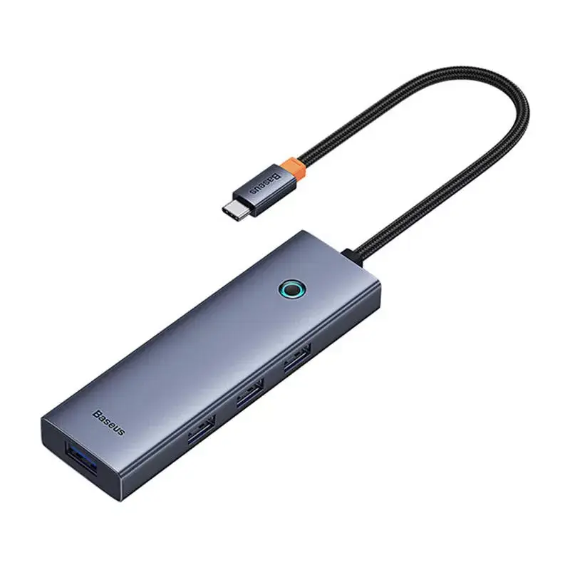 Baseus 4in1 UltraJoy USB-C į USB 3.0 pilkas kabelis