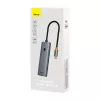 Baseus 4in1 UltraJoy USB-C į USB 3.0 pilkas kabelis