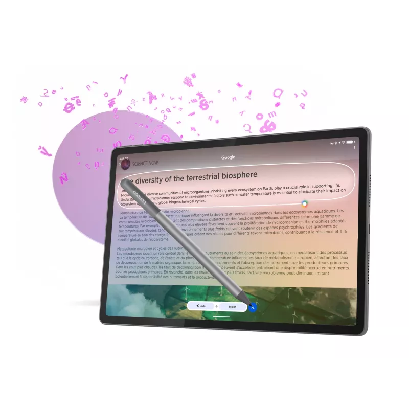 Lenovo Idea Tab Plus planšetė, 12.1 colio, 256 GB, 8 GB RAM, Android 15, Pilka