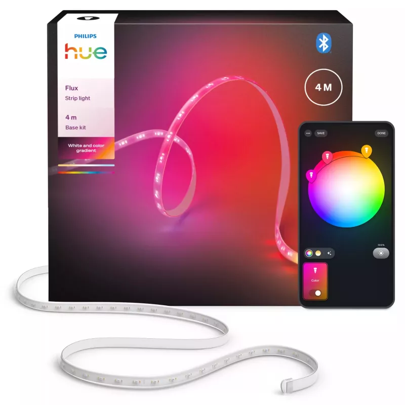 Philips išmanioji LED juostelė su Bluetooth ir Zigbee 16 W 220–240 V 1,5 m balta