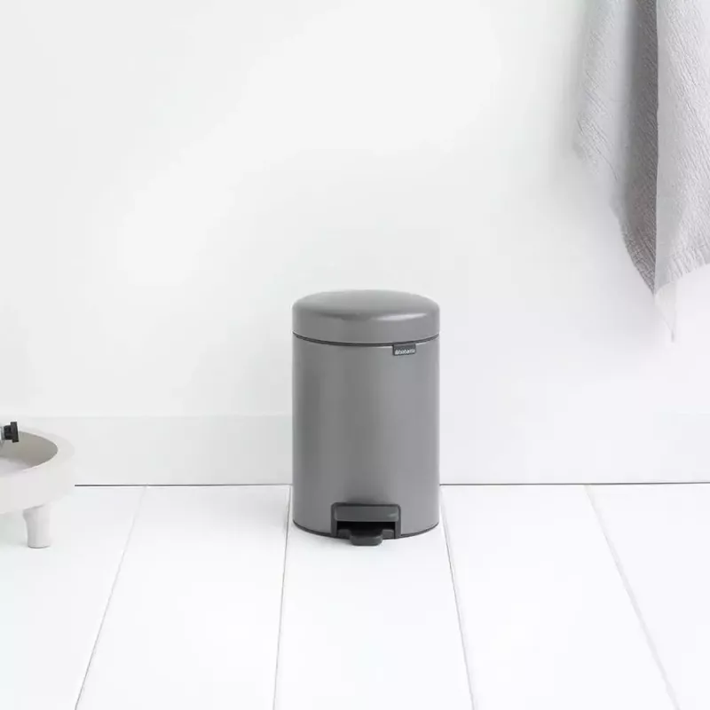 Šiukšliadėžė Brabantia 113246 3 L apvali platina