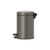 Šiukšliadėžė Brabantia 113246 3 L apvali platina