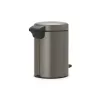 Šiukšliadėžė Brabantia 113246 3 L apvali platina