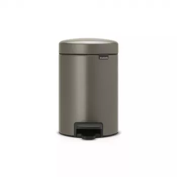 Šiukšliadėžė Brabantia 113246 3 L apvali platina
