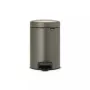 Šiukšliadėžė Brabantia 113246 3 L apvali platina