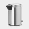 Šiukšliadėžė Brabantia NewIcon 3L matinis plienas