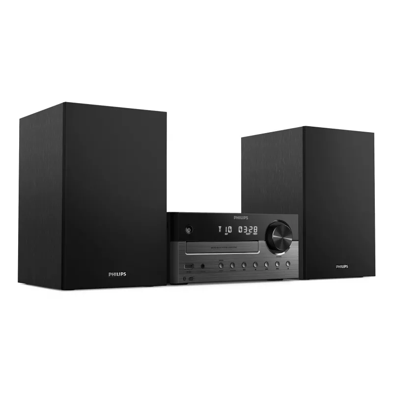 Philips TAM4505M2/12 namų garso sistema Mikro sistema 80 W Juoda, tamsiai pilka