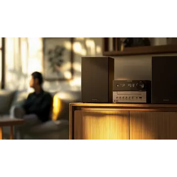 Philips 3000 serijos TAM3505M2/12 namų garso mikro sistema, 20 W, juoda