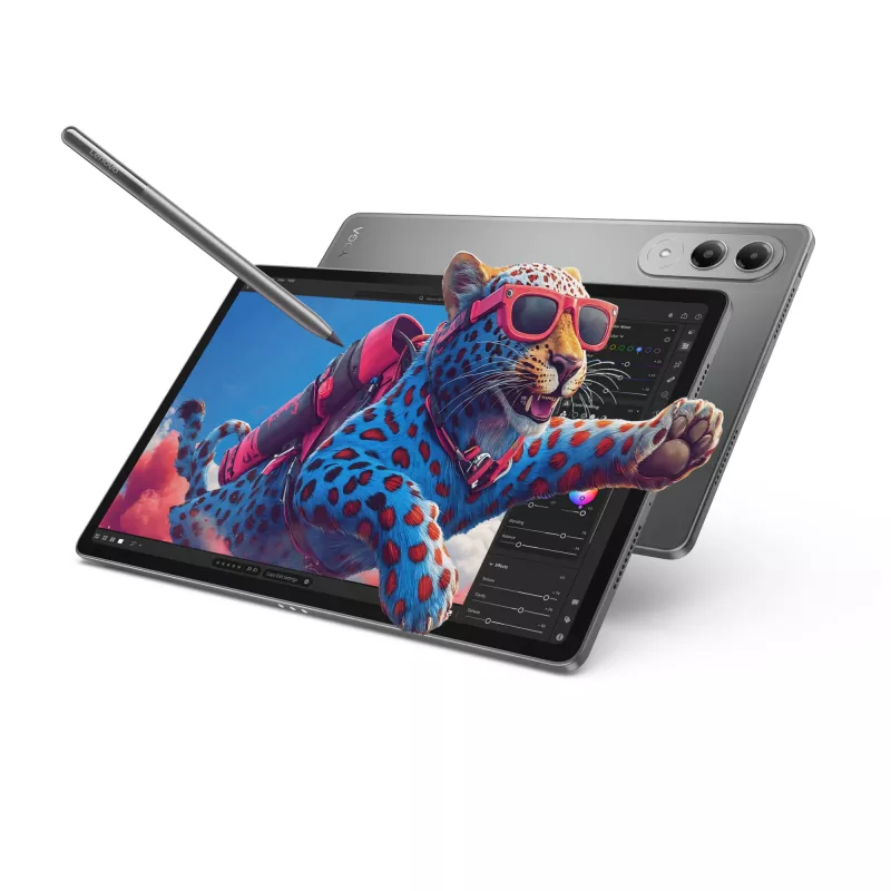 Lenovo Yoga Tab Snapdragon 256 GB 28,2 cm (11,1 colio) 12 GB Wi-Fi 7 (802.11be) Android 15 Pilka