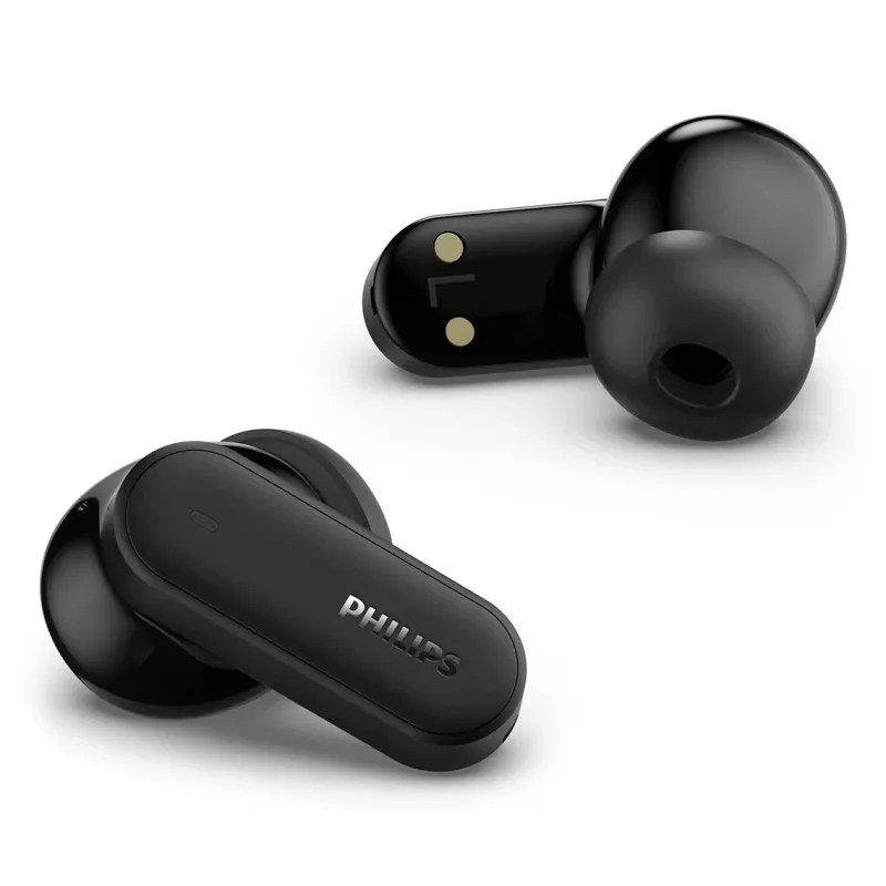 Ausinės Philips TAT6000BK/00 Tikras belaidis stereo (TWS) Bluetooth Į ausį, 20–20000 Hz, 10 m, Juodos