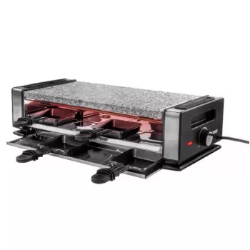 Raclette grilis Unold Delice Basic 1200 W 8 asmenims Juodas Nerūdijantis plienas