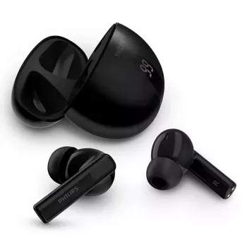 Belaidės ausinės į ausis Philips TAT2520BK/00 – Bluetooth, 20–20000 Hz, 10 m, 40 g, juodos