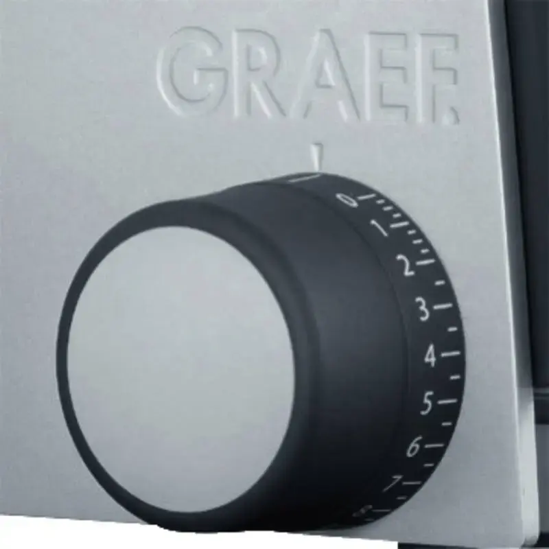 Elektrinė pjaustyklė Graef G55 170 W, maks. pjaustymo storis 20 mm, pilkas metalas, 230 V