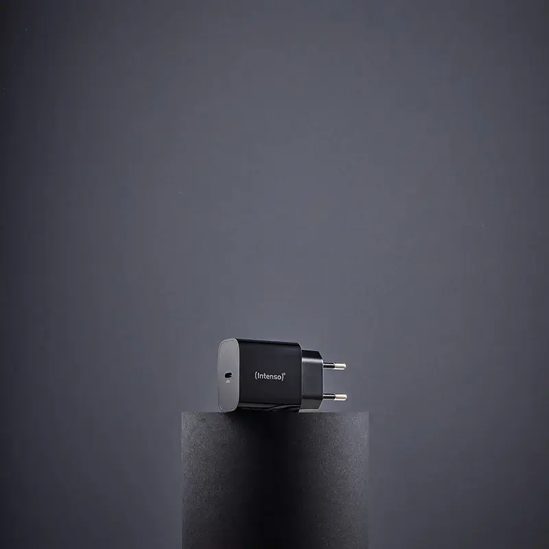 Intenso W20C 20 W USB-C maitinimo adapteris juodas
