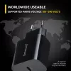 Intenso W20C 20 W USB-C maitinimo adapteris juodas