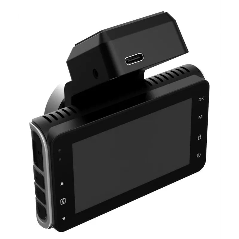 Automobilinis vaizdo registratorius IMOU S800PRO 4K Ultra HD Wi-Fi DC – 3840×2160, 123° žiūrėjimo kampas, 3 inch ekranas, MicroSD iki 256 GB, USB-C