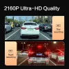 Automobilinis vaizdo registratorius IMOU S800PRO 4K Ultra HD Wi-Fi DC – 3840×2160, 123° žiūrėjimo kampas, 3 inch ekranas, MicroSD iki 256 GB, USB-C