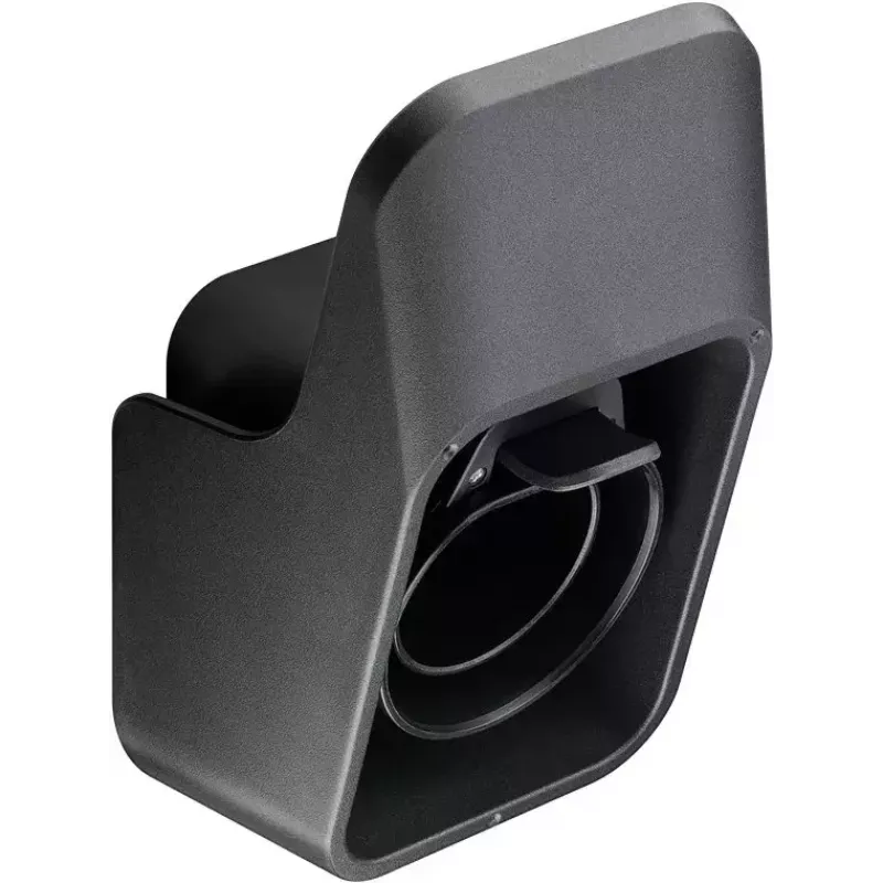 Laikiklis EV 2 tipo įkrovimo laidui GOOBAY RB61143 ant sienos – juodas, lauko sąlygoms, 107×84×171 mm