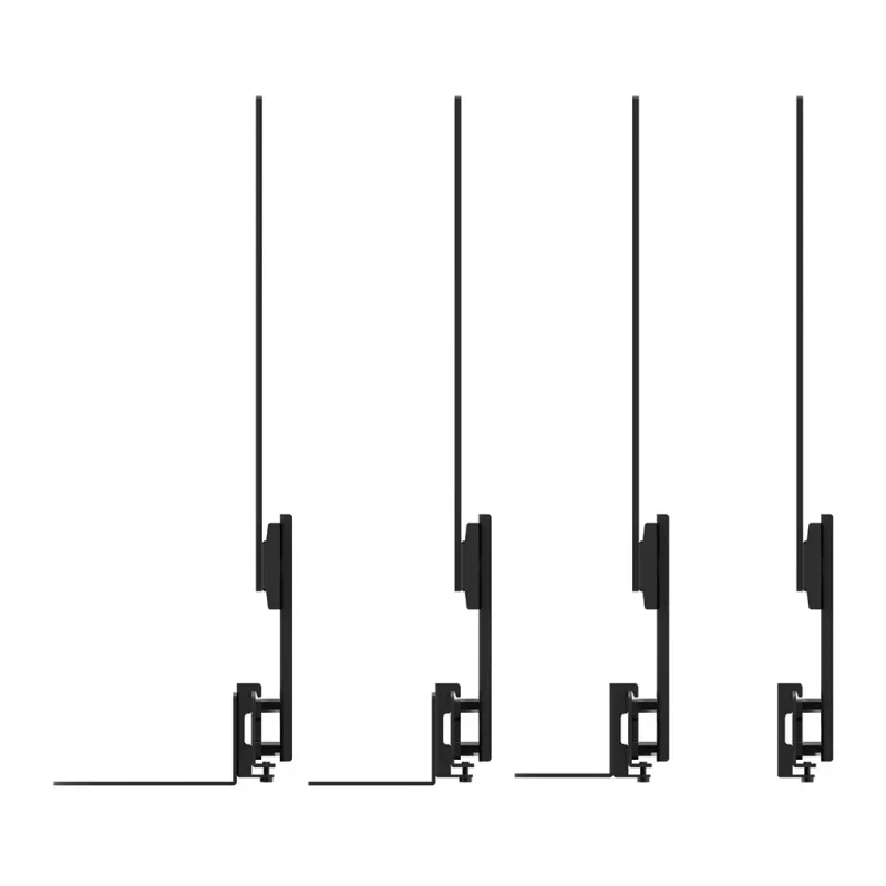 Neomounts AV30-500BL laikiklis videobarui 43–110 colių ekranams — VESA iki 600×400, max 10 kg, plotis 900 mm