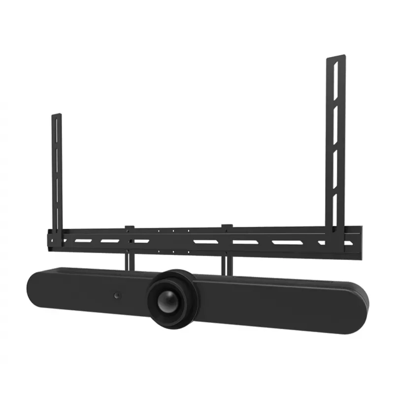 Neomounts AV30-500BL laikiklis videobarui 43–110 colių ekranams — VESA iki 600×400, max 10 kg, plotis 900 mm