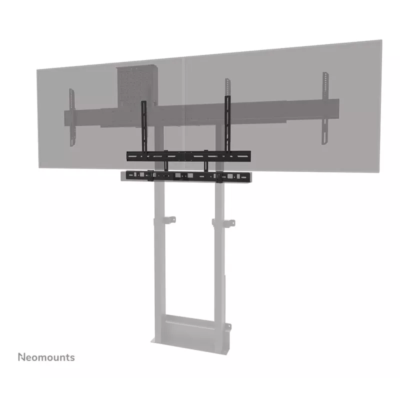 Neomounts AV30-500BL laikiklis videobarui 43–110 colių ekranams — VESA iki 600×400, max 10 kg, plotis 900 mm