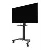 Lentynos komplektas klaviatūrai Neomounts AV40-500BL, skirta 43–110 colių ekranams, VESA iki 600x400, maks. apkrova 2,5 kg, 900×279×640 mm