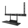 Lentynos komplektas klaviatūrai Neomounts AV40-500BL, skirta 43–110 colių ekranams, VESA iki 600x400, maks. apkrova 2,5 kg, 900×279×640 mm
