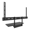 Lentynos komplektas klaviatūrai Neomounts AV40-500BL, skirta 43–110 colių ekranams, VESA iki 600x400, maks. apkrova 2,5 kg, 900×279×640 mm