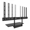 Lentynos komplektas klaviatūrai Neomounts AV40-500BL, skirta 43–110 colių ekranams, VESA iki 600x400, maks. apkrova 2,5 kg, 900×279×640 mm