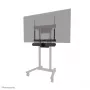 Neomounts AV60-500BL komplektas vaizdo juostai ir nešiojamojo kompiuterio lentynai, 43–110 colių ekranams, VESA iki 600x400, max apkrova 8 kg, plotis 900 mm