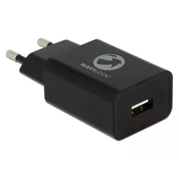 Mobiliojo įrenginio įkroviklis Navilock 62847 Universal Black AC patalpoms