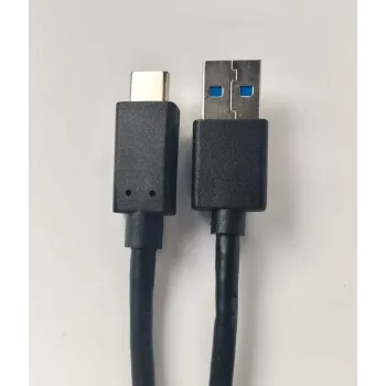 USB laidas Helos 181542 USB 3.2 Gen 2 1m USB A USB C juodas