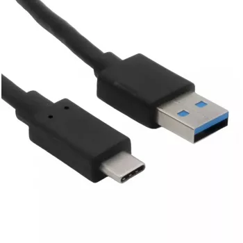 USB laidas Helos 181542 USB 3.2 Gen 2 1m USB A USB C juodas