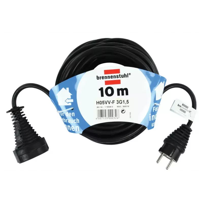 Prailginimo laidas Brennenstuhl BN-EXT01 10m 1165460