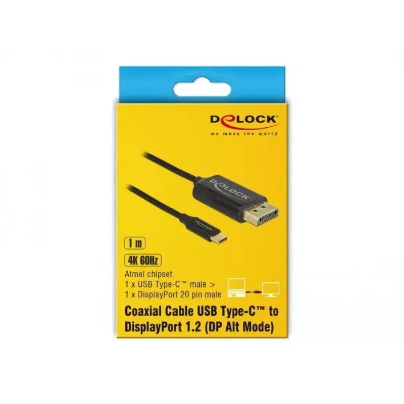 USB-C į DisplayPort adapteris DeLOCK 83709