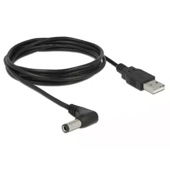 Maitinimo laidas DeLOCK 85588 USB A 1.5 m Juodas