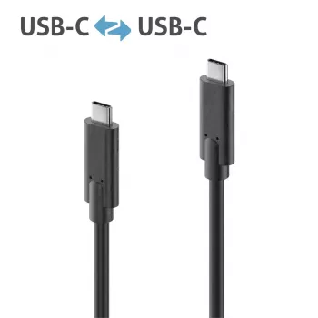 USB laidas PureLink IS2511-015 USB 3.2 Gen 2 1,5 m juodas
